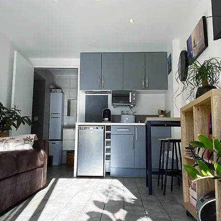 Clair, Climatisé Avec Jardin Et Parking Apartamento *